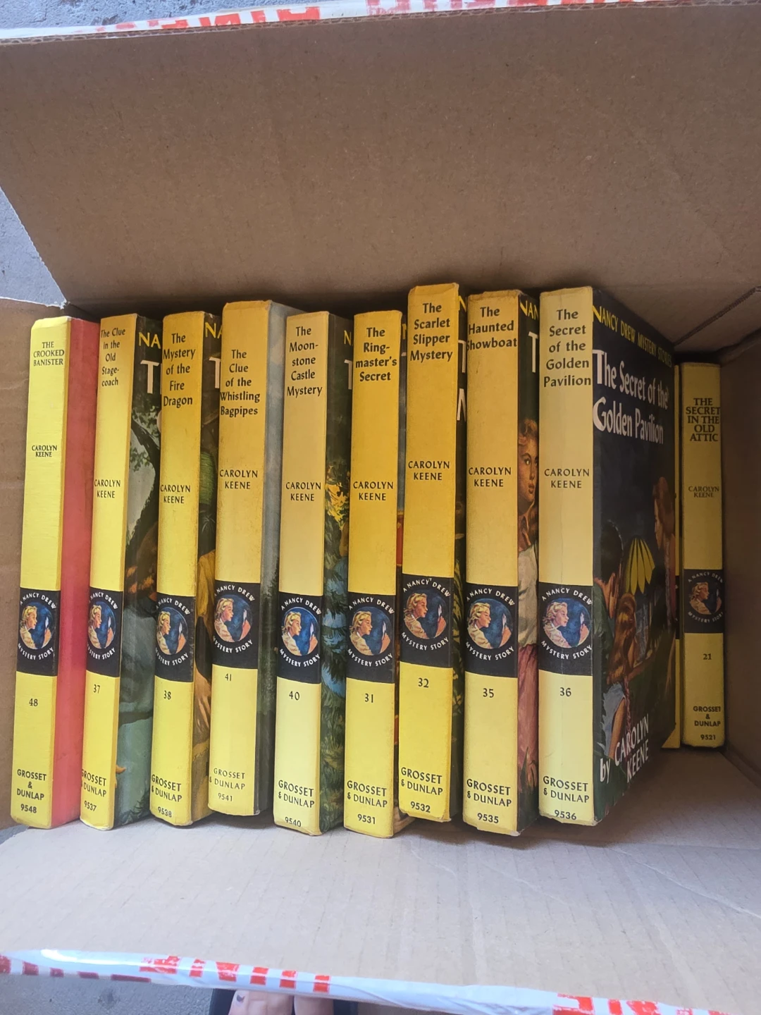 Nancy Drew Mystery Books -set of 23