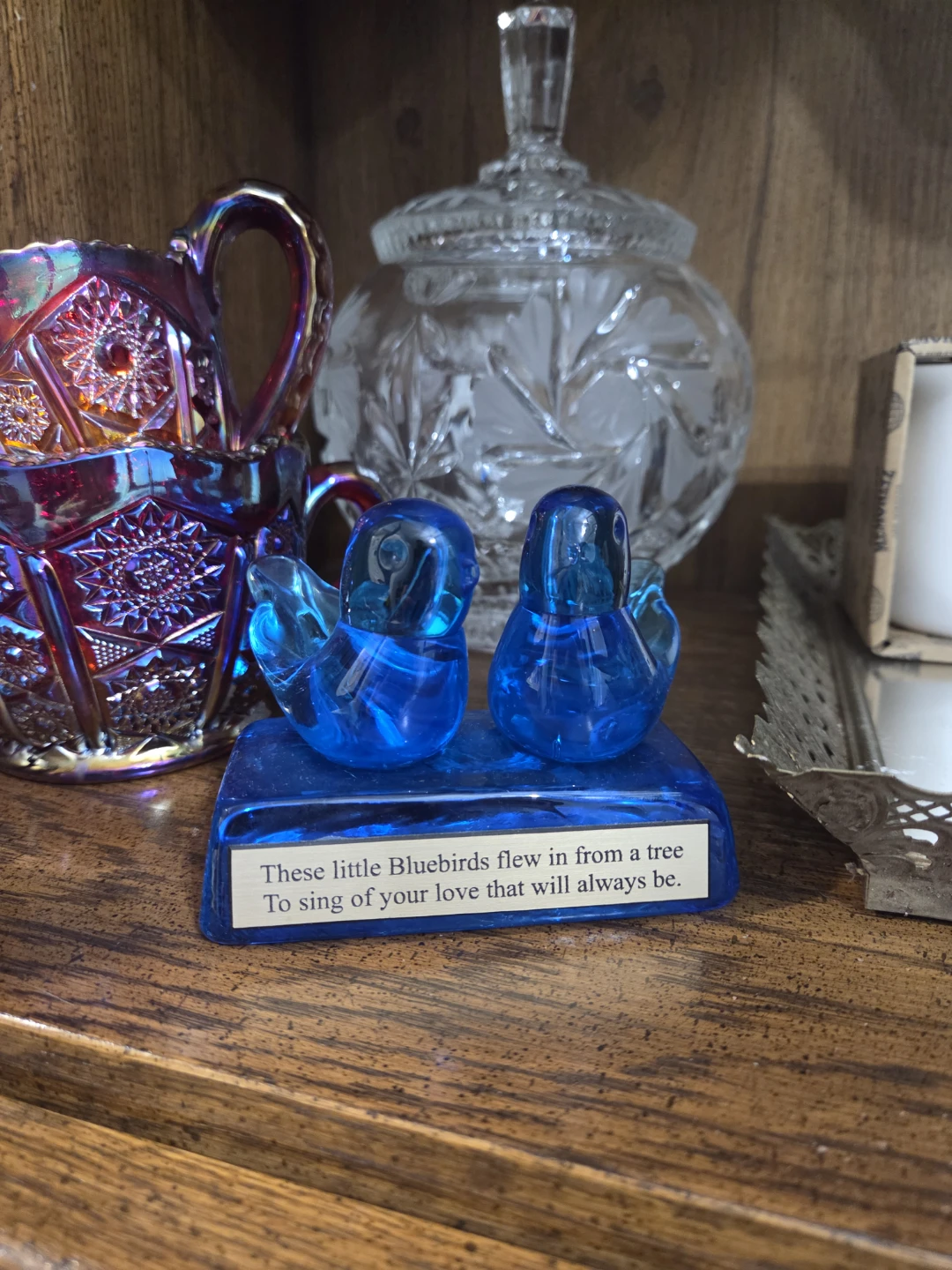 Bluebird Figurines with Quote - photo 2