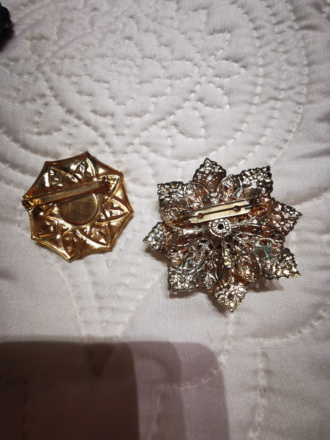 Set of 3 Vintage Brooches - photo 2