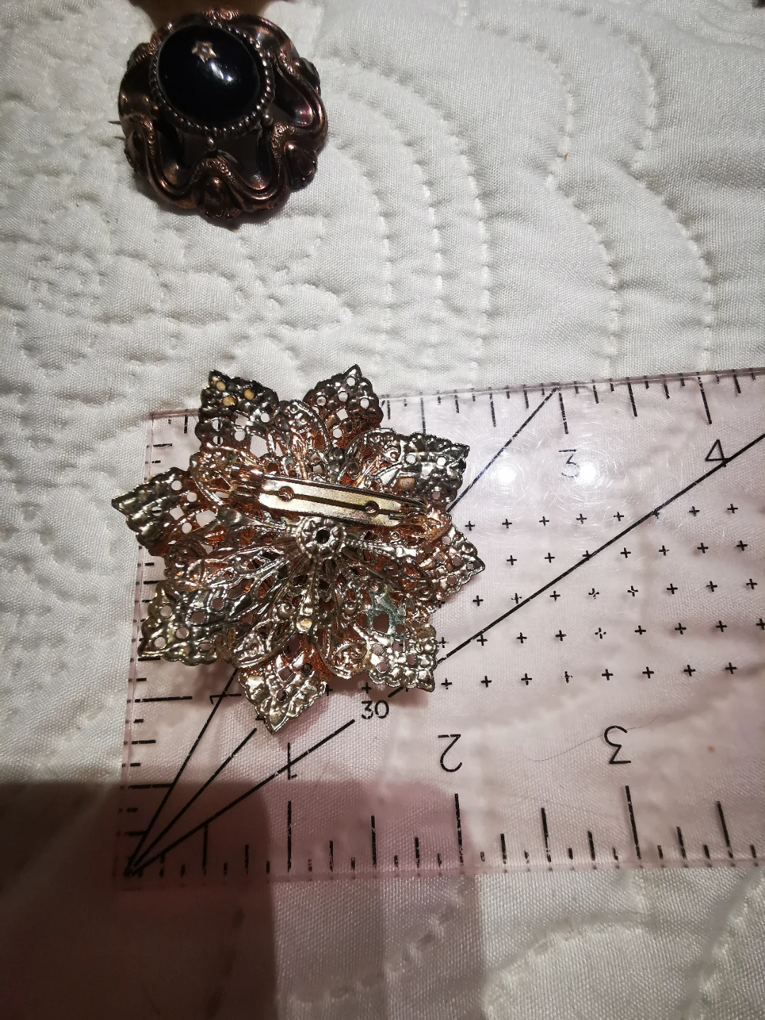 Set of 3 Vintage Brooches - photo 5