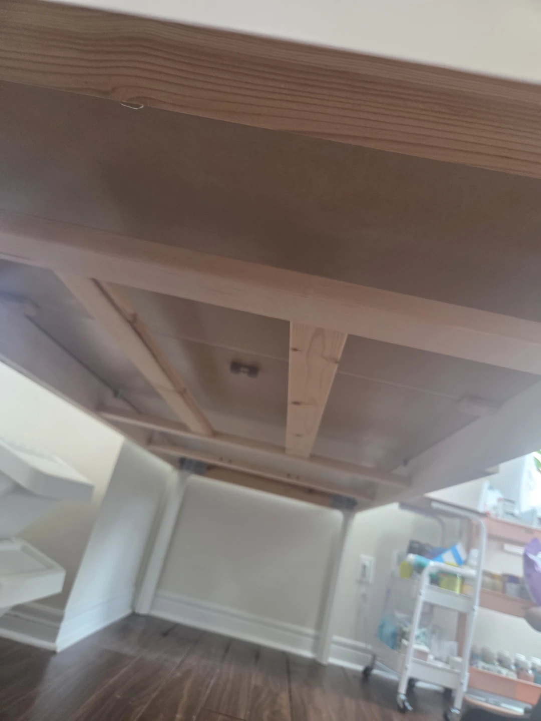 IKEA Extendable Dining Table White - photo 3