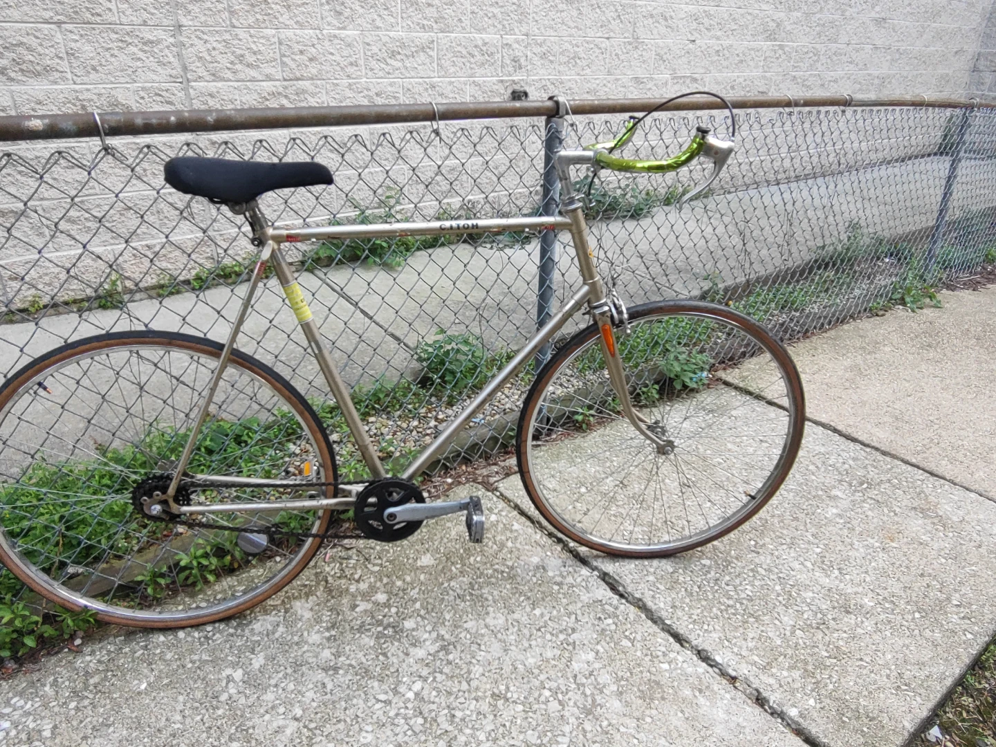 Large frame import single speed road bike - photo 2