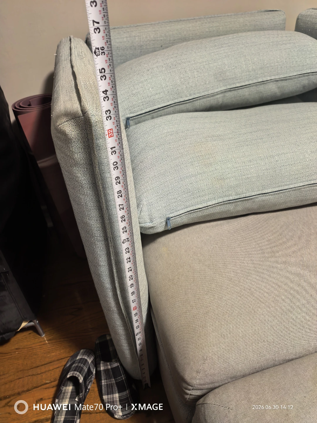 Grey Accent Chair with Storage Ottoman - photo 5