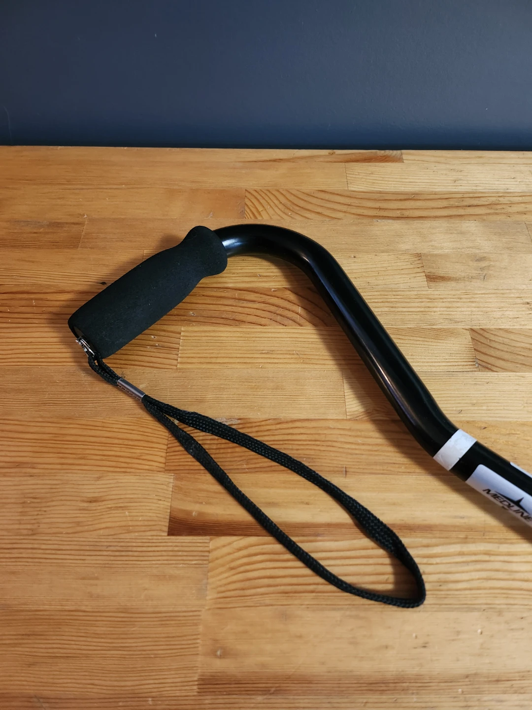 Medline Offset Handle Adjustable Aluminum Cane - photo 3