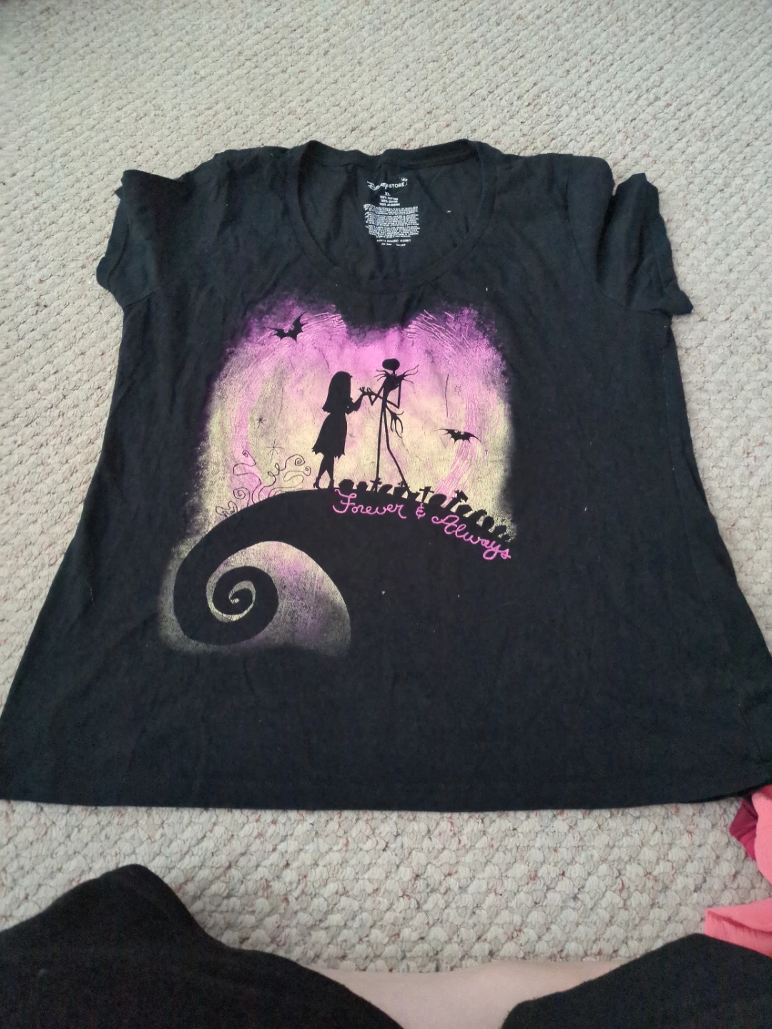 Disney Store Nightmare Before Christmas T-Shirt XL
