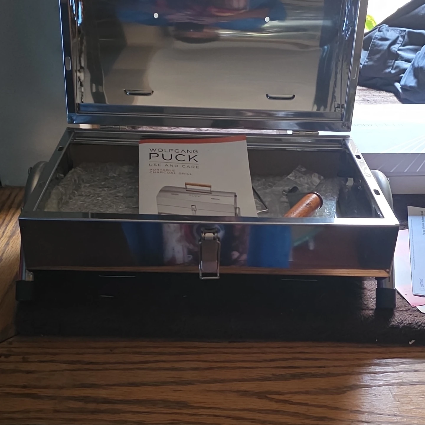 Wolfgang Puck Portable Charcoal Grill