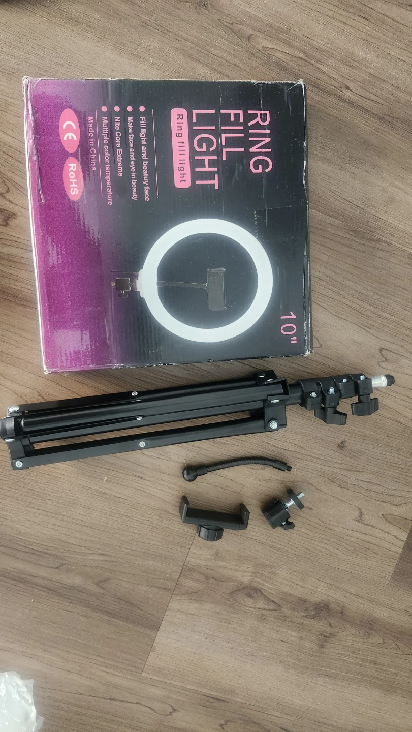 10" Ring Fill Light with Tripod Stand
