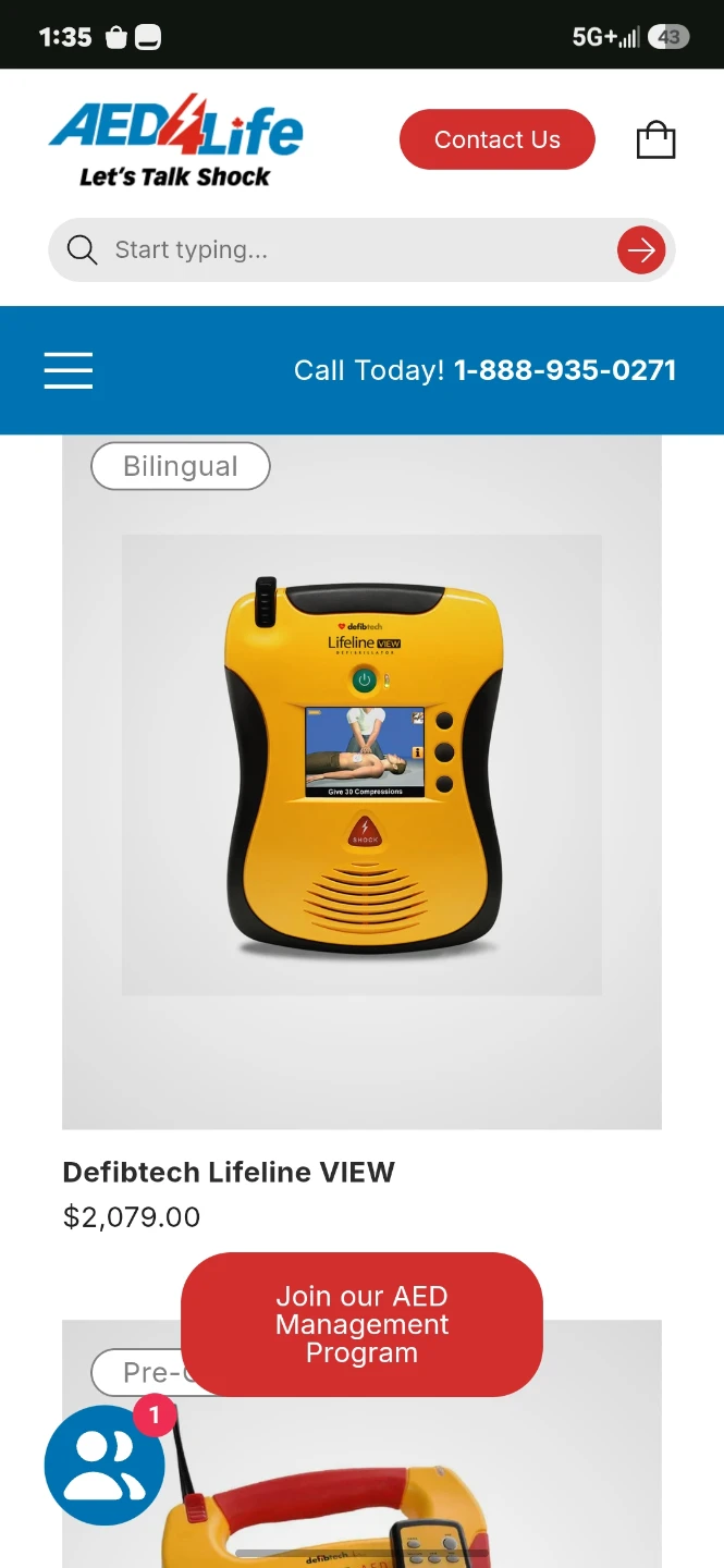 AED Defibrillator