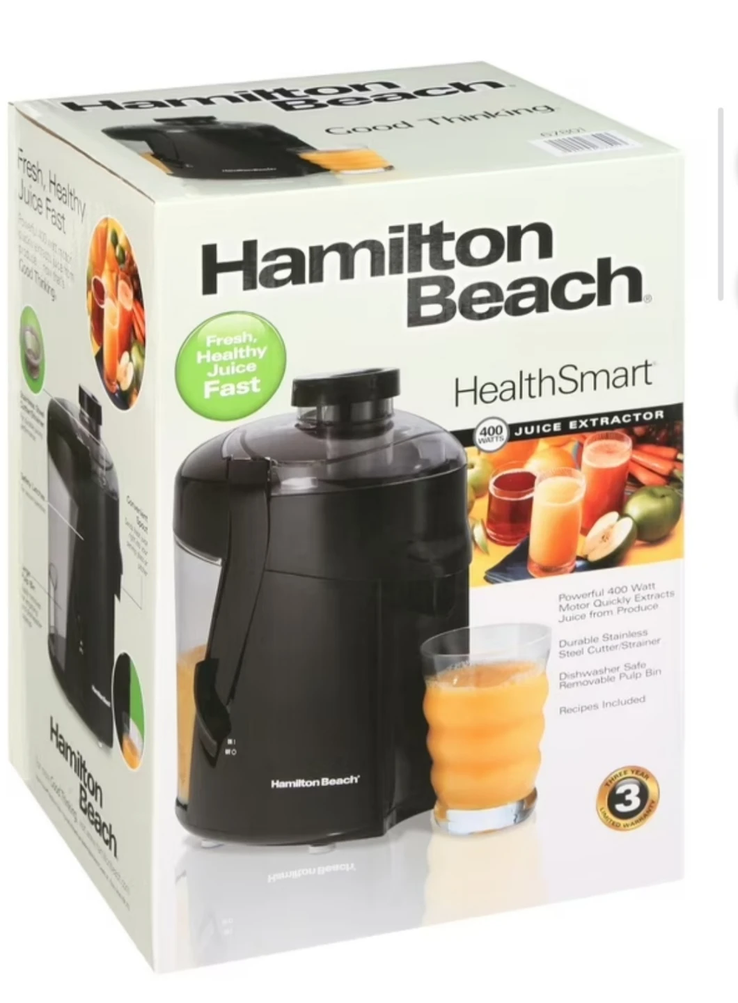Hamilton Beach HealthSmart Juice Extractor