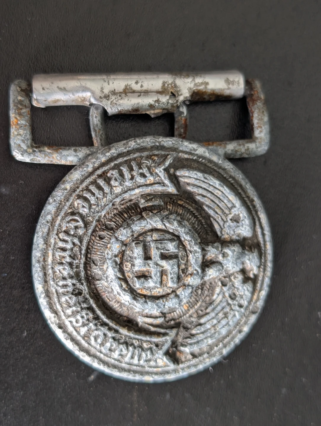 Buckle of ss officer ww2 era.