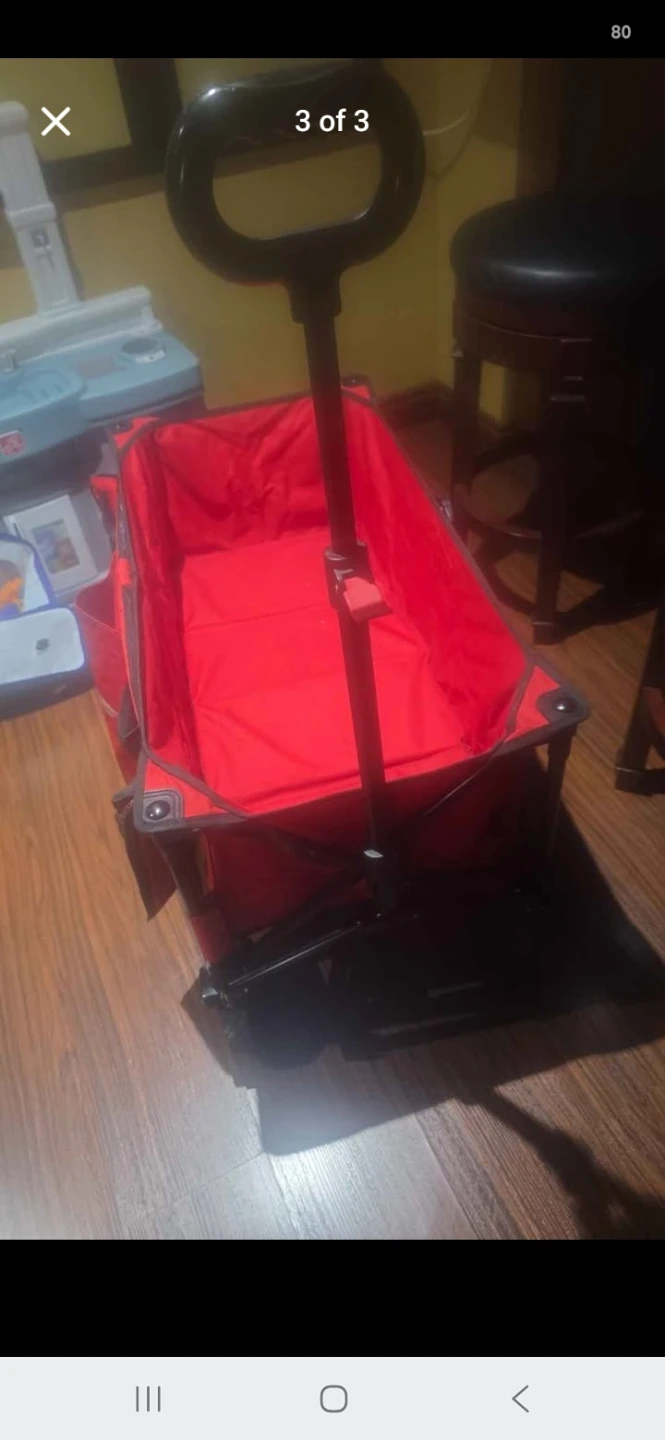 Red Folding Wagon