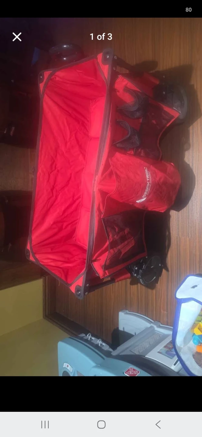 Red Folding Wagon - photo 3