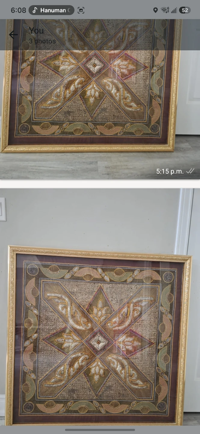 Framed Textile Art