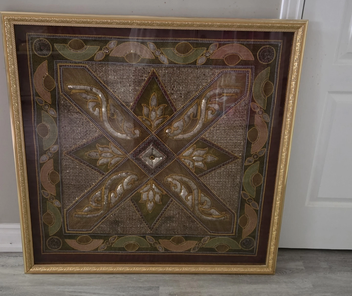 Framed Textile Art - photo 2