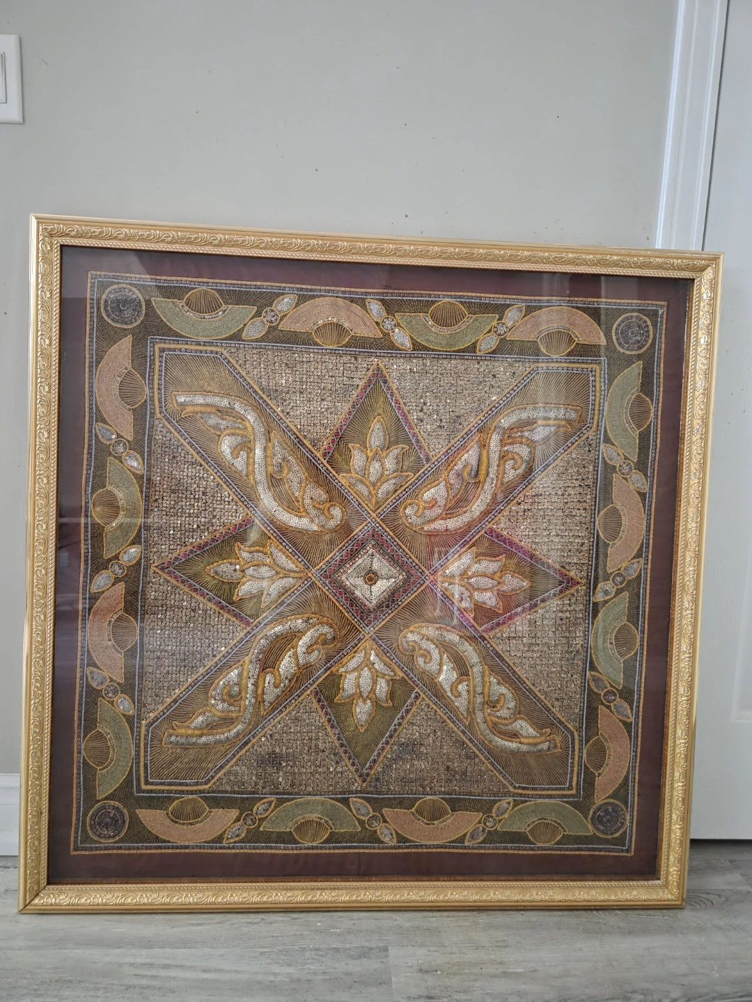 Framed Textile Art - photo 4