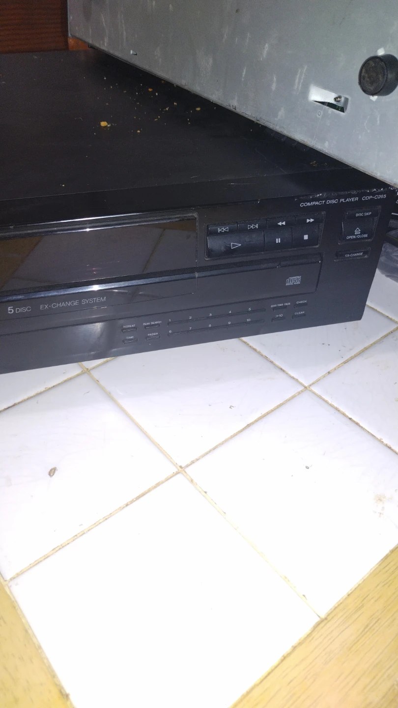 Sony 5 Disc CD Changer CDP-C265 Player Compact Disk 📀 - photo 2