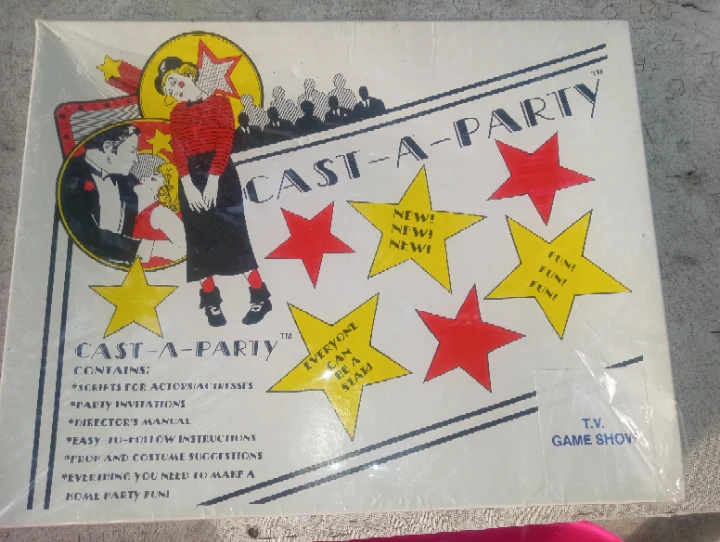 Cast-A-Party TV Game Show Boxed Board Game - photo 2