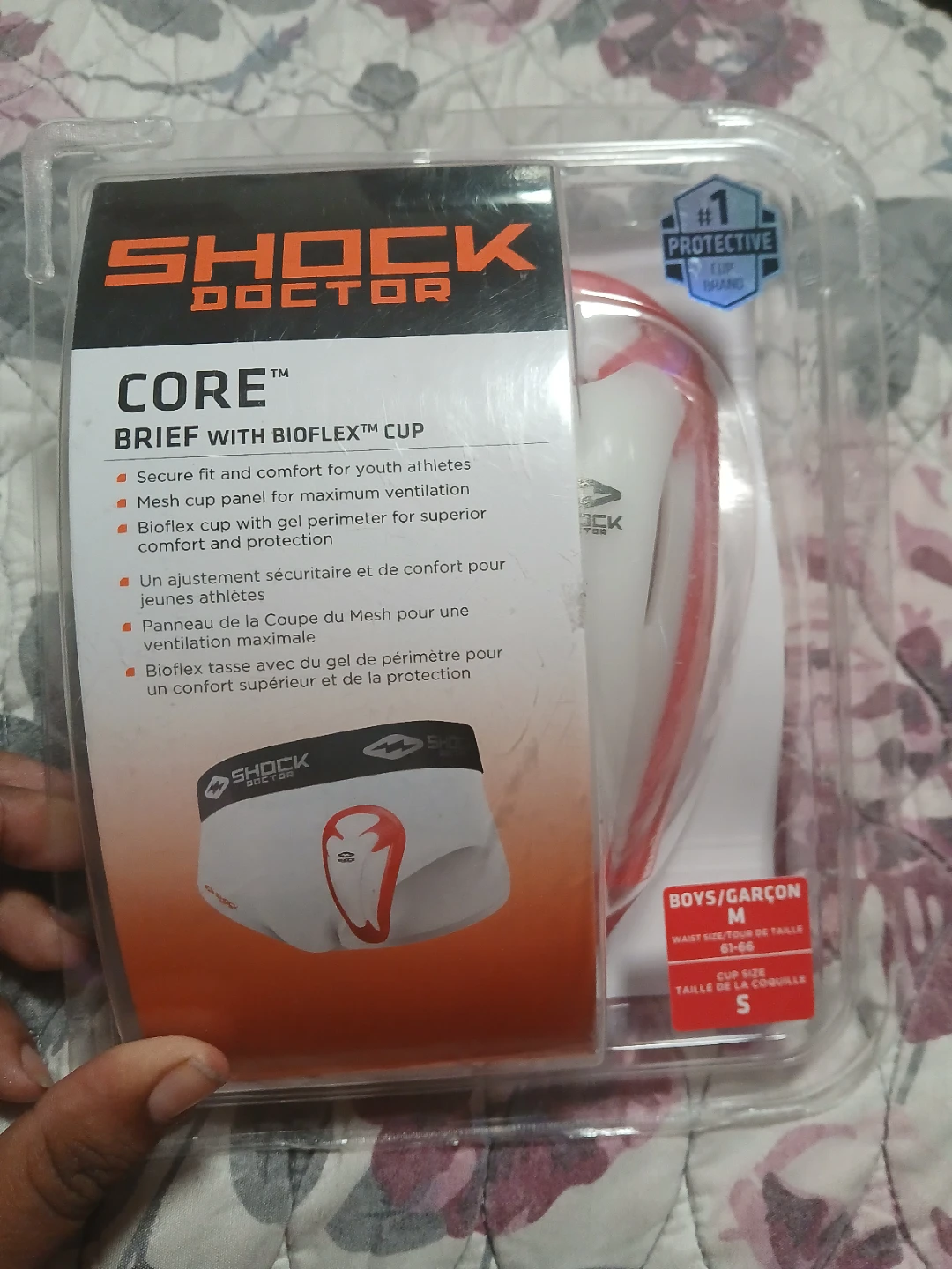 Shock Doctor Core Brief with Bioflex Cup Youth