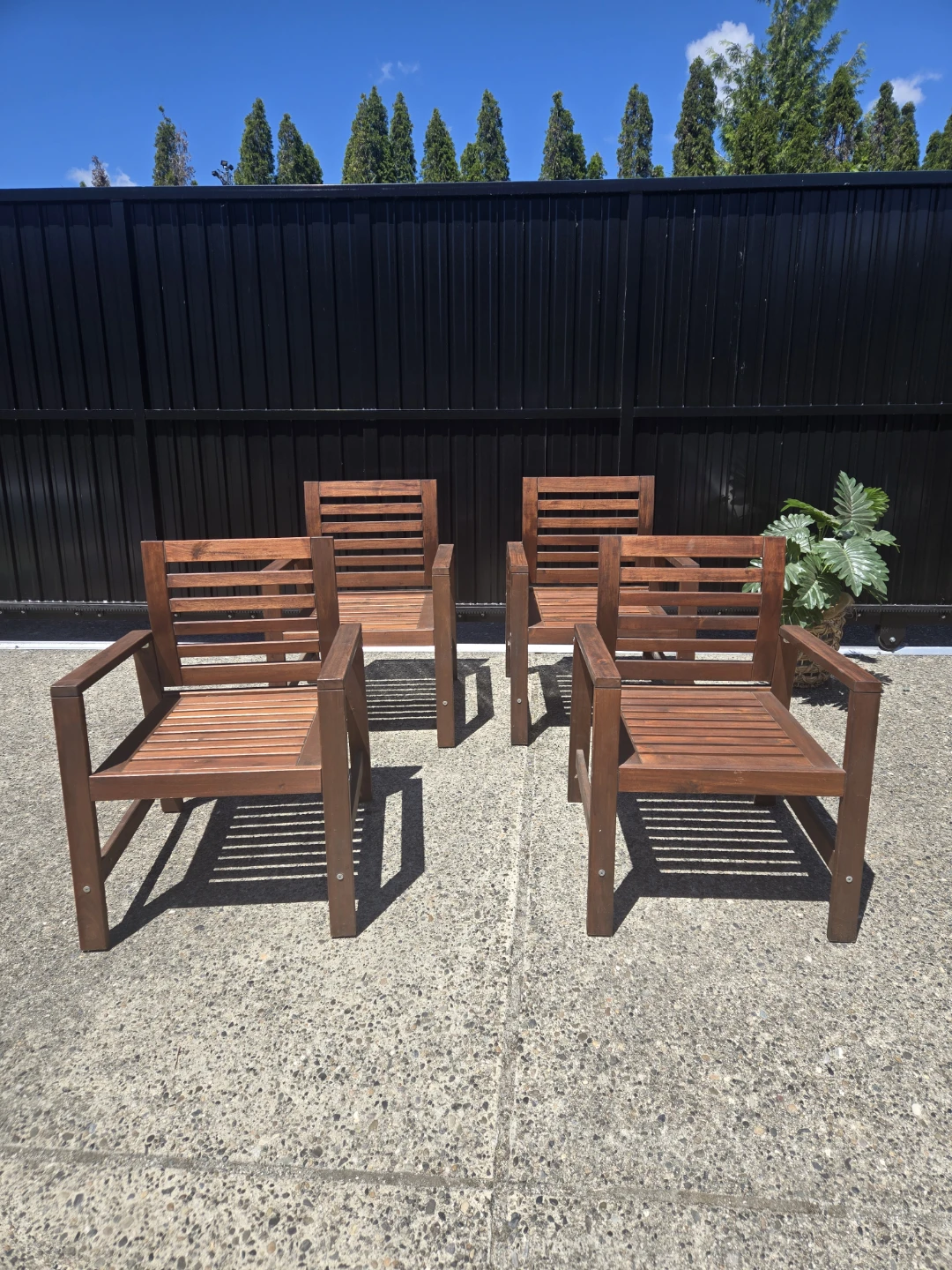 New 4 ikea applaro chairs - photo 2