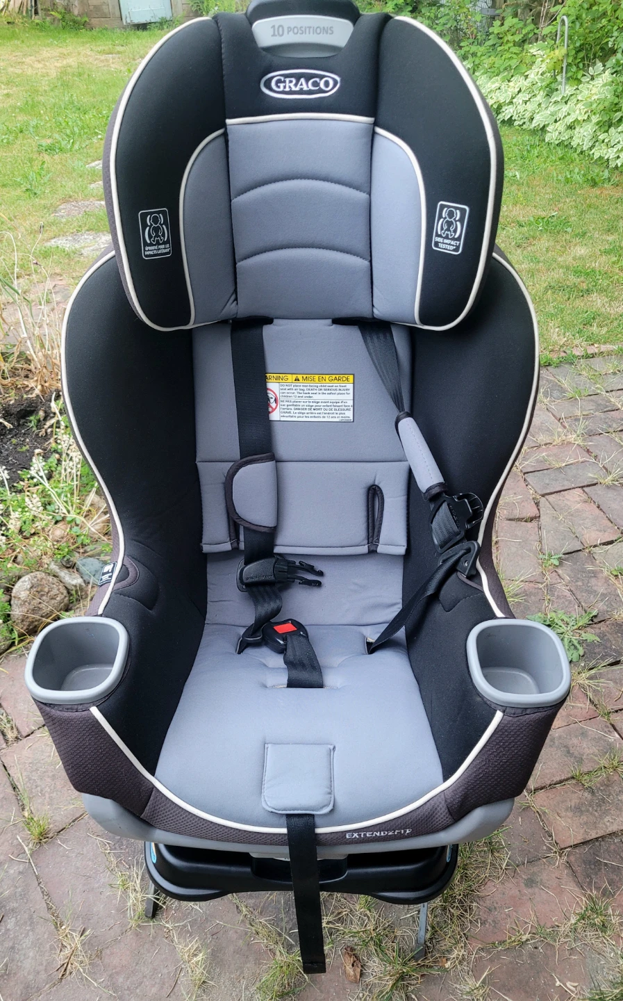 Graco Extend2Fit Convertible Car Seat Gotham - photo 4