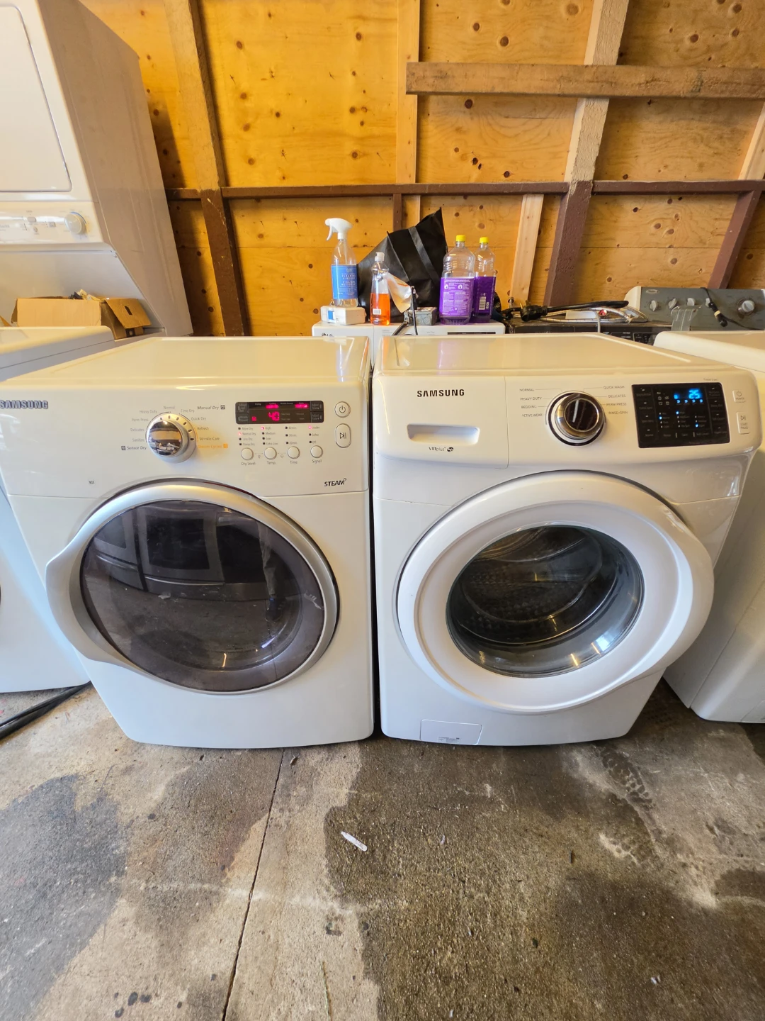 Samsung Front Load Washer & Electric Dryer Set - photo 5
