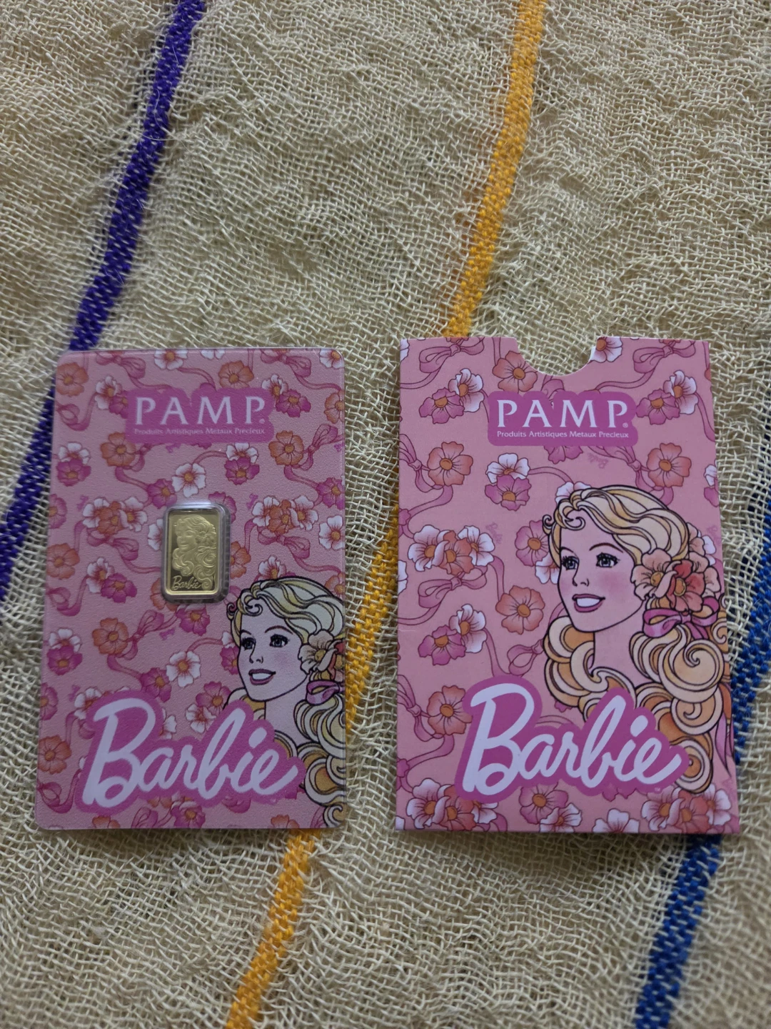 PAMP Barbie Gold Bar