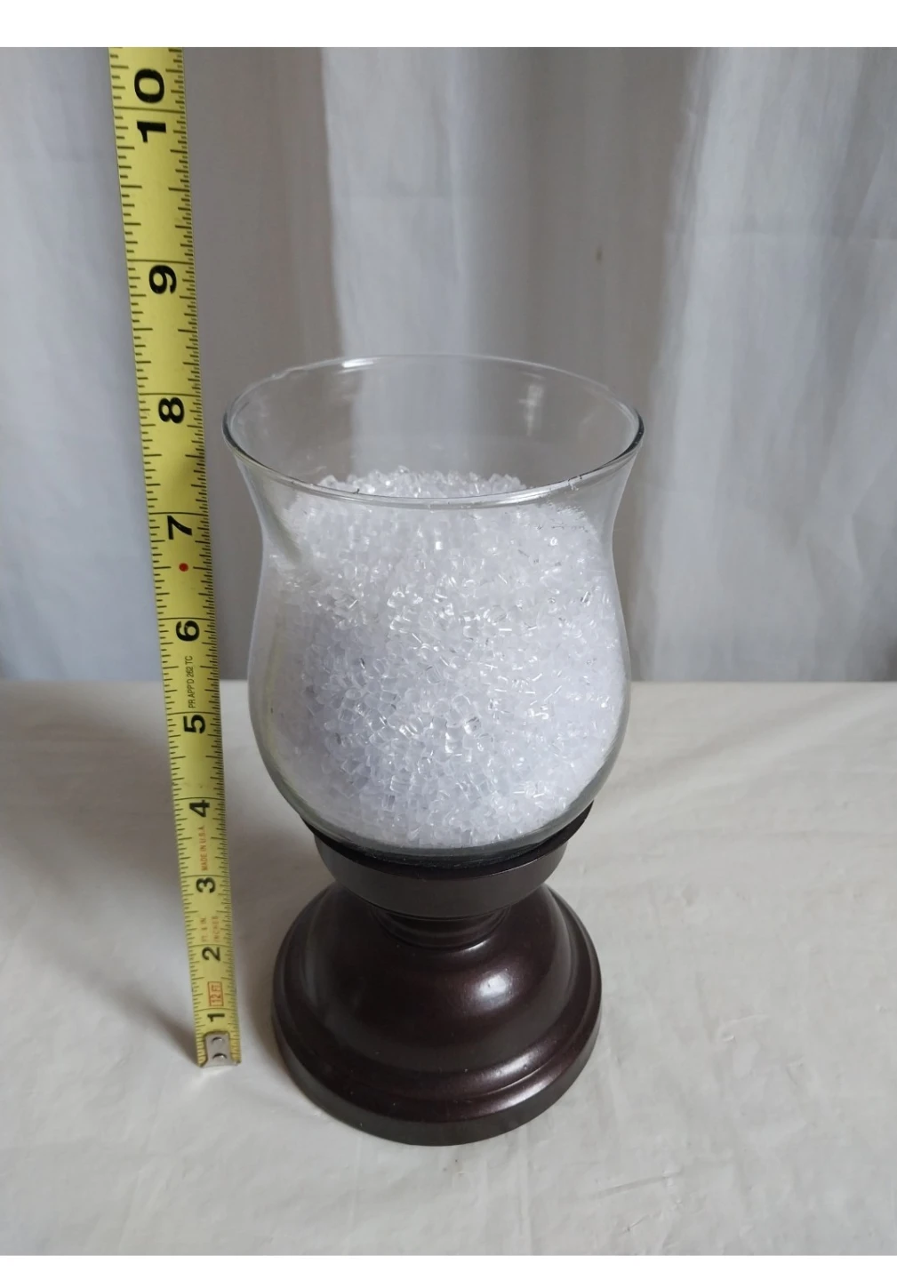Set of 3 Clear Glass Vases. $5 EACH. Fixed price. - photo 4