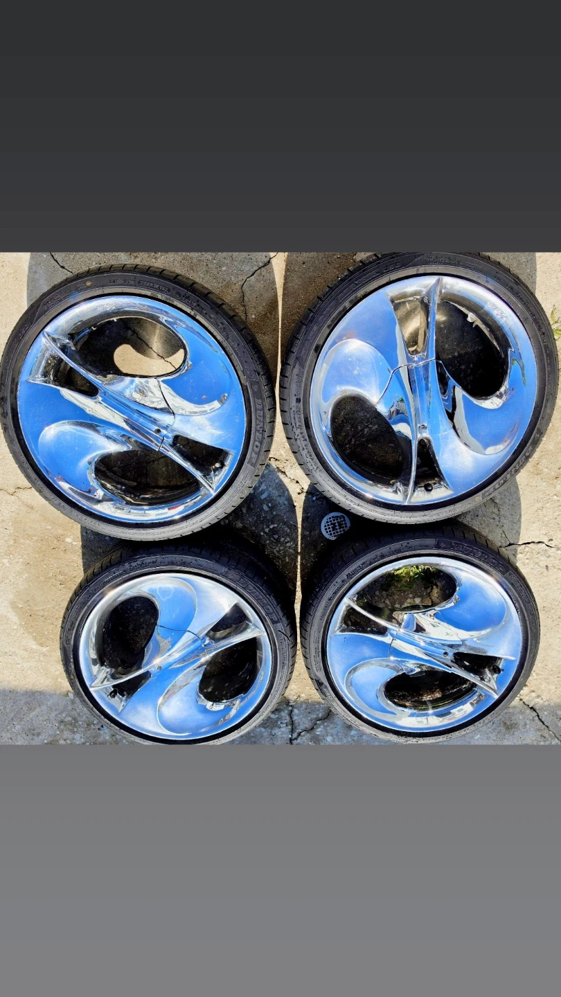 18 inch Arelli Assassyn rims wheels new tires 5x100 5x114.3 - photo 5