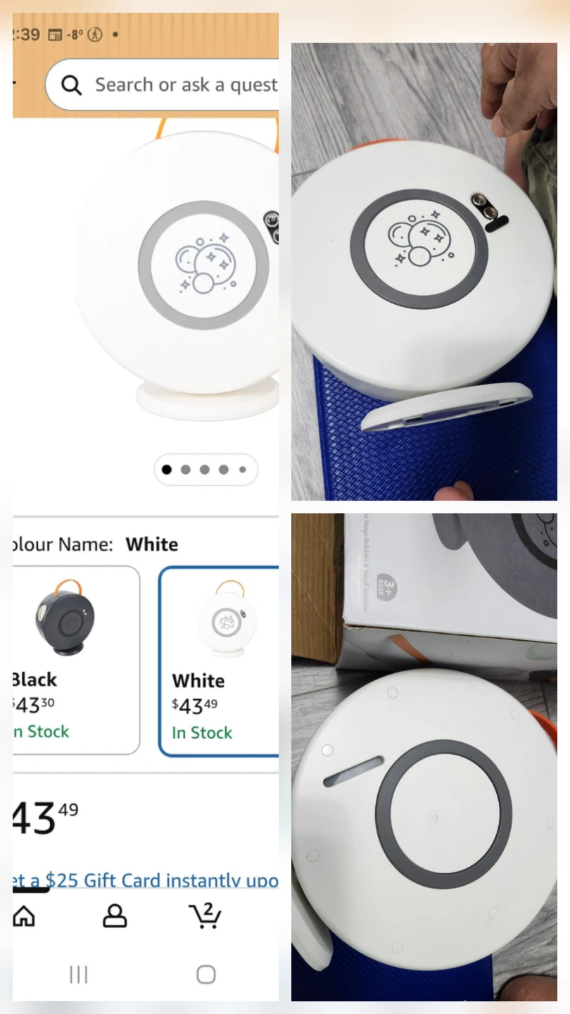 360° Rotating Bubble Machine