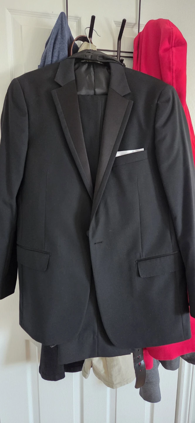 Mario Barutti Men's Black Suit Size 50
