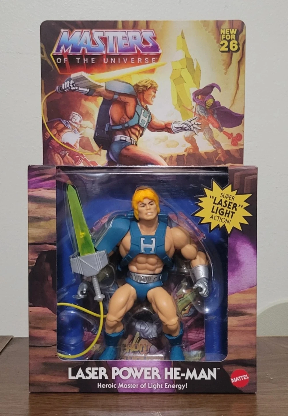 Masters of the Universe Origins Laser Power He-Man
