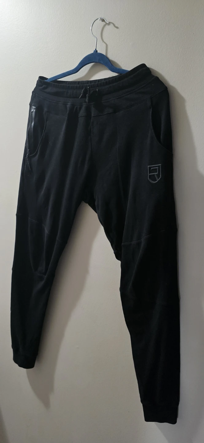 RISE Black Jogger Pants Medium