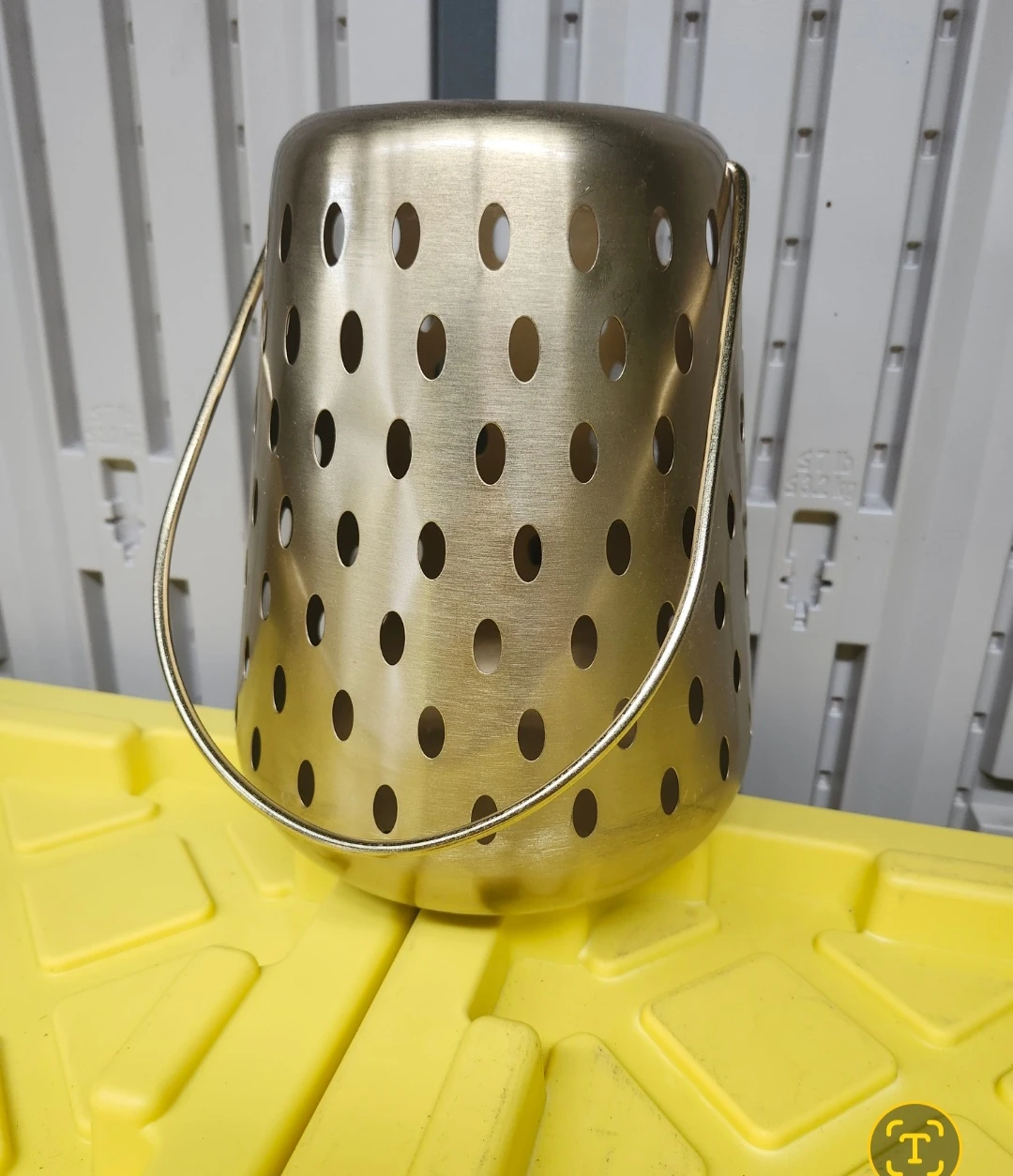 Large Brass Lantern with Handle - photo 5