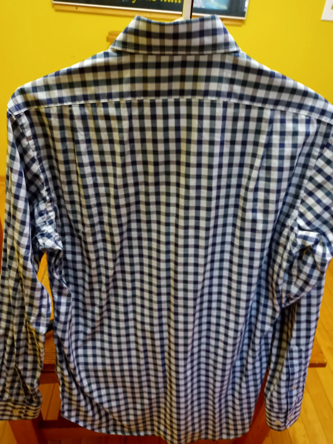 Men's Long Sleeve Plaid Button-Down Shirt - photo 2