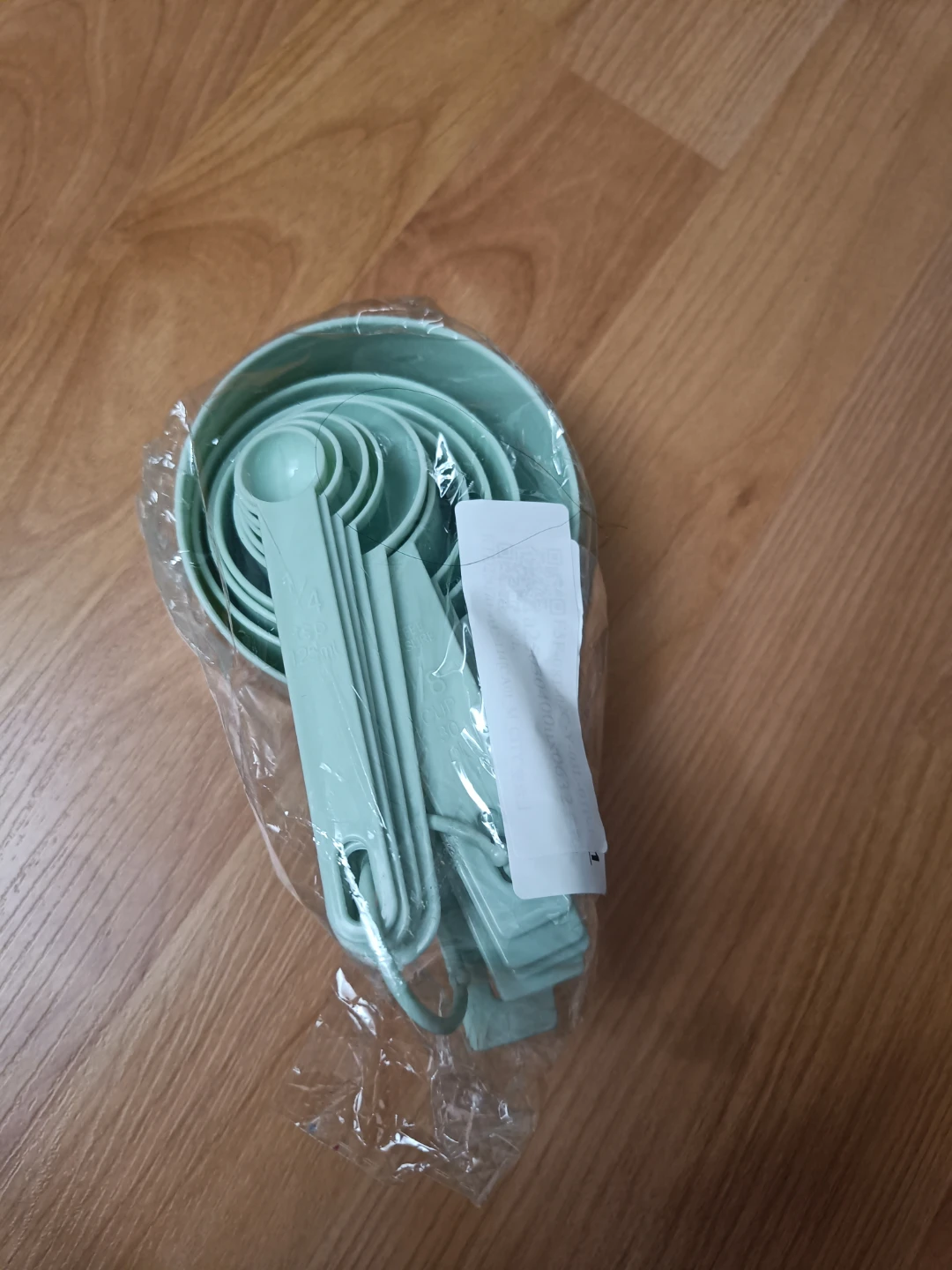 Mint Green Measuring Cup and Spoon Set