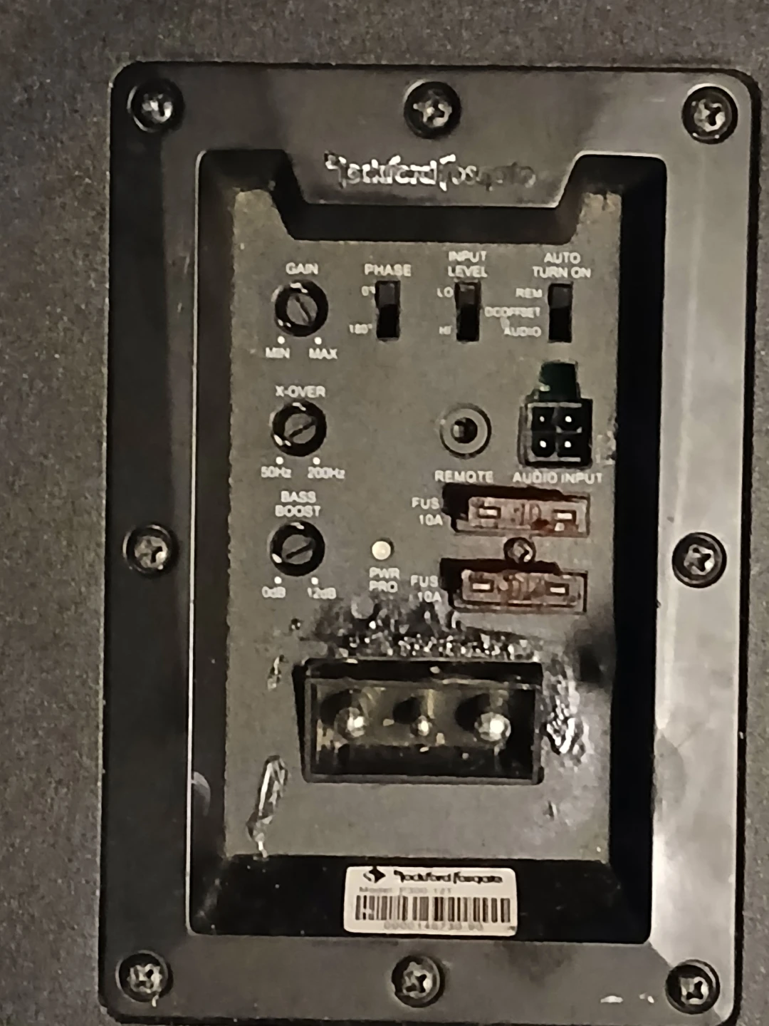 Rockford Fosgate P300-12T Powered Subwoofer - photo 3