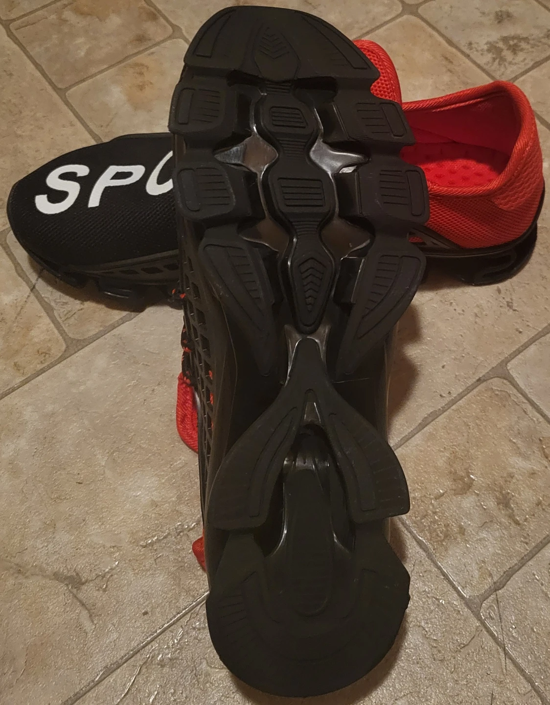 Black & Red Sport Shoes for men - photo 4