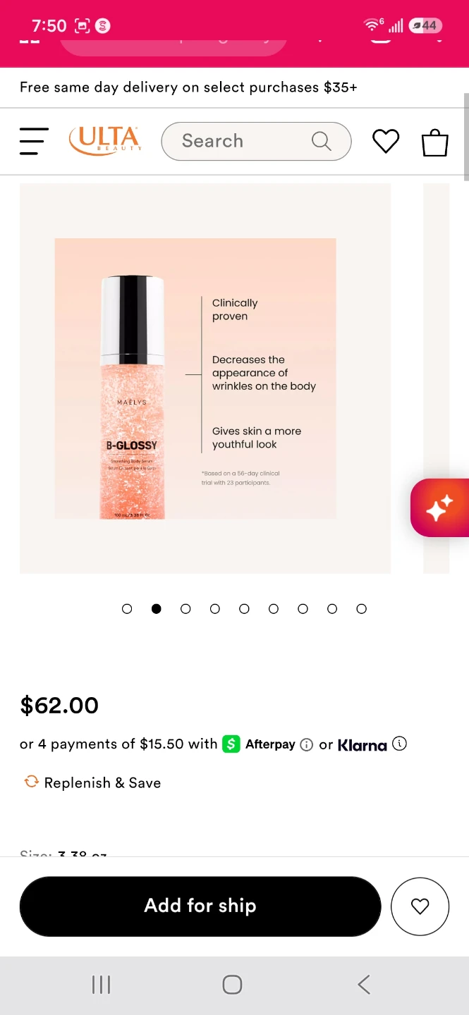 MAELYS B-GLOWY Brightening Body Serum ⚽️ - photo 3