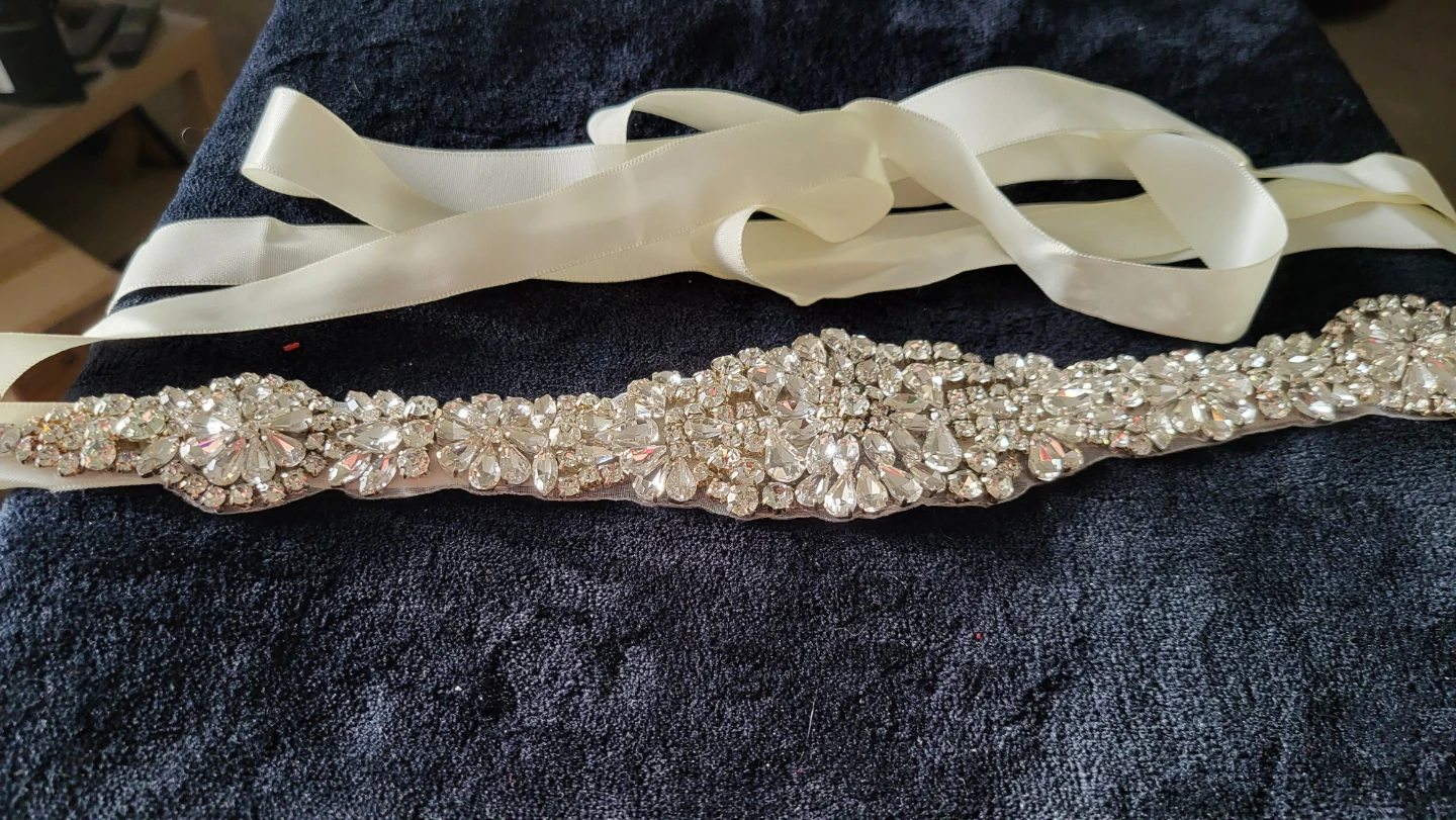 Rhinestone Bridal Sash