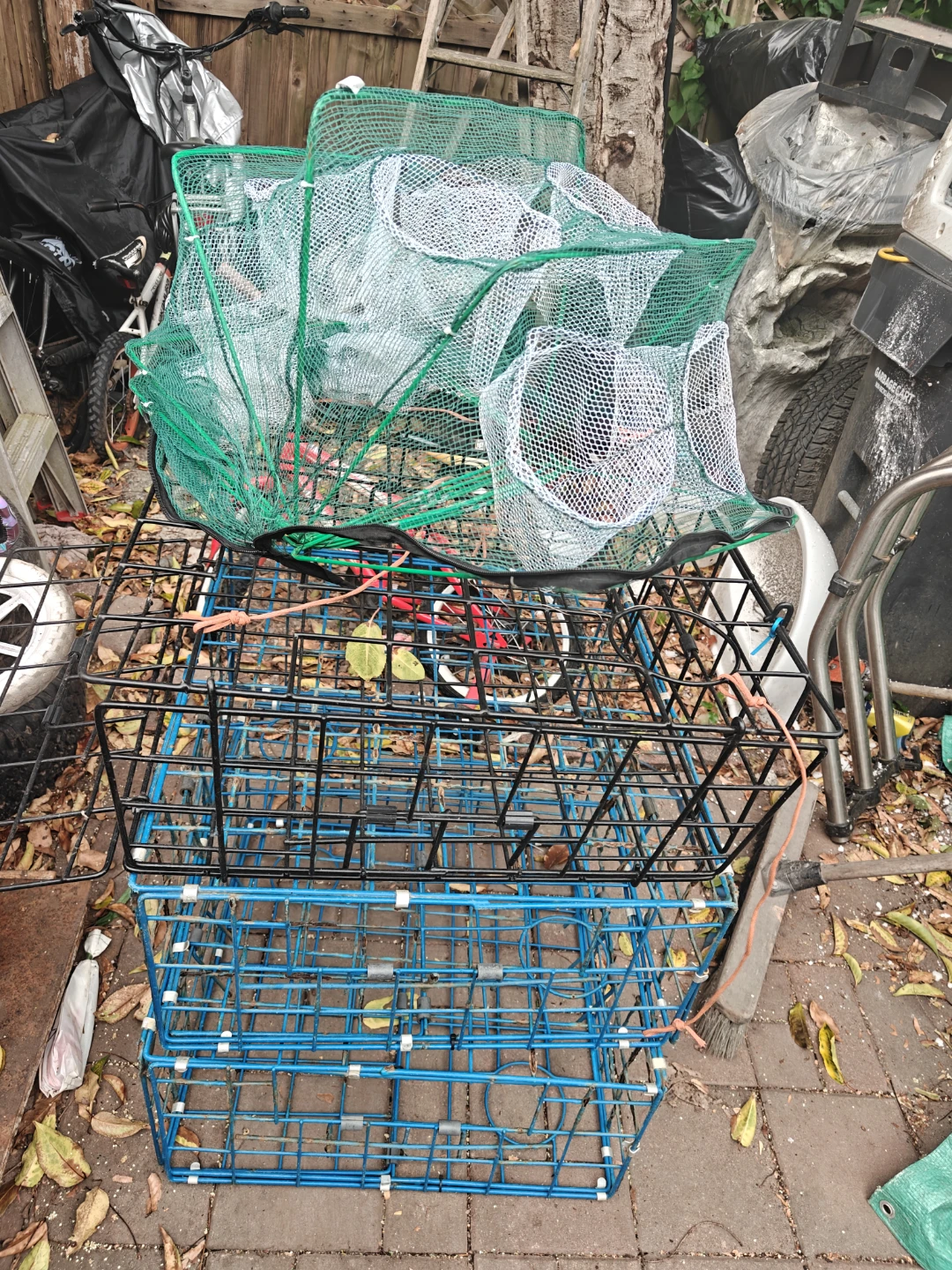 Crab Traps and Net Bundle