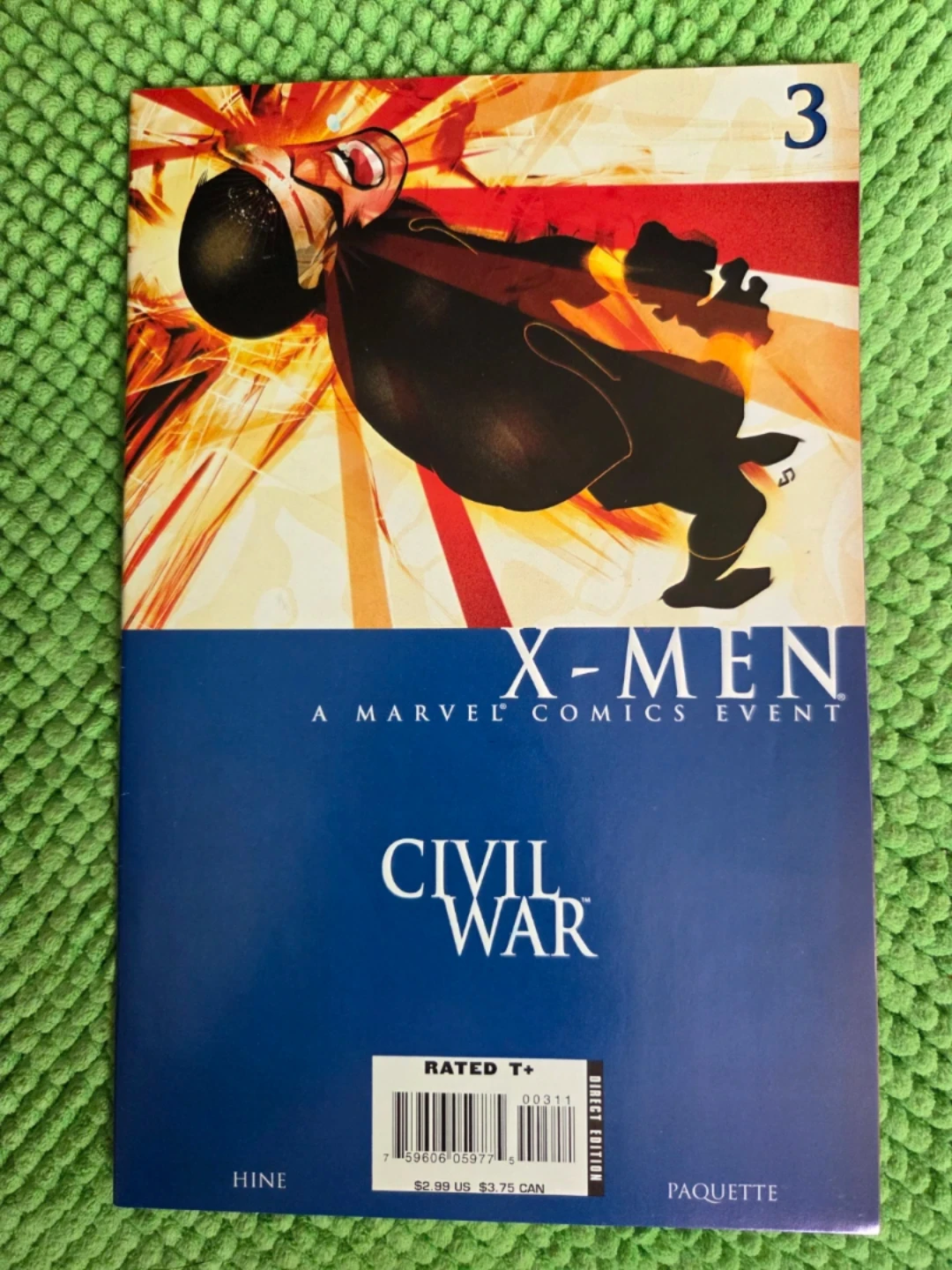 Marvel X-Men Civil War Comic Books - photo 3