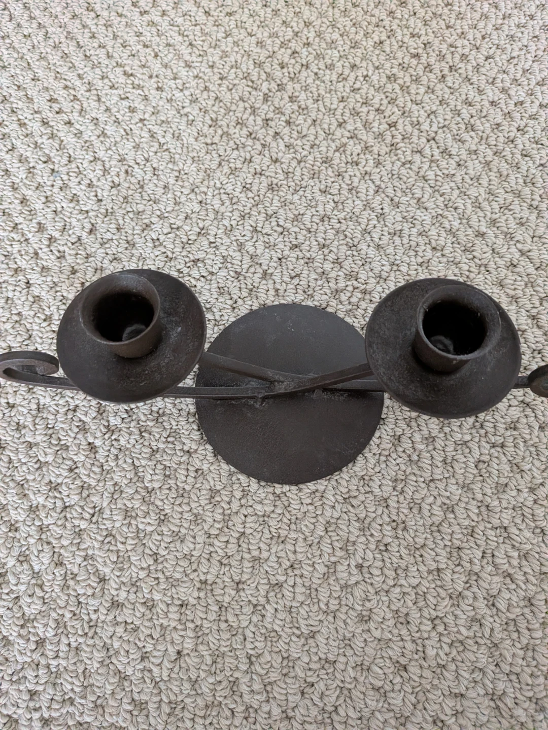Set of Vintage Metal Candle Holders - photo 4