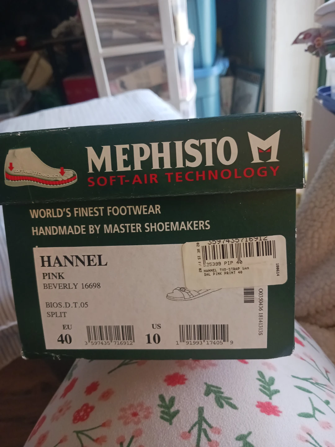 Mephisto Hannel Pink Beverly Sandals Size 40 EU - photo 4