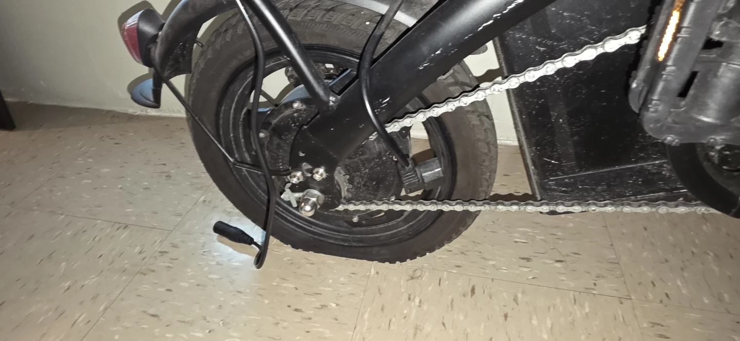 Black Folding Electric Scooter with Phone Mount - photo 2