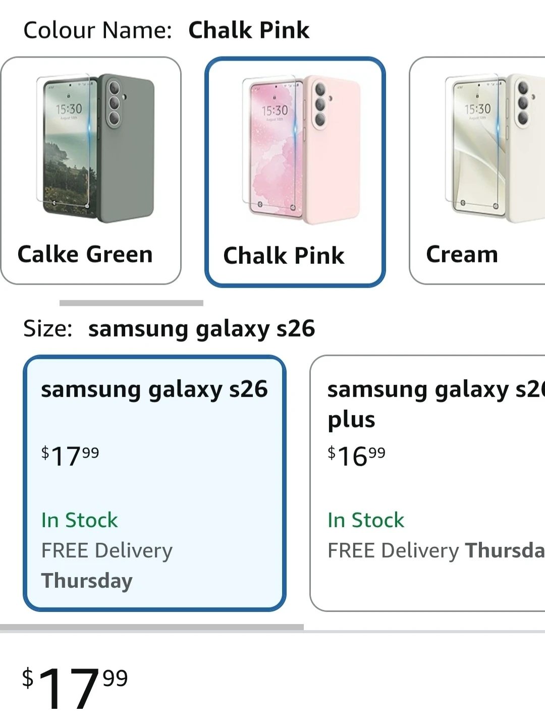NEW in Box "ingido" Samsung S26 Silicon Case! - photo 5