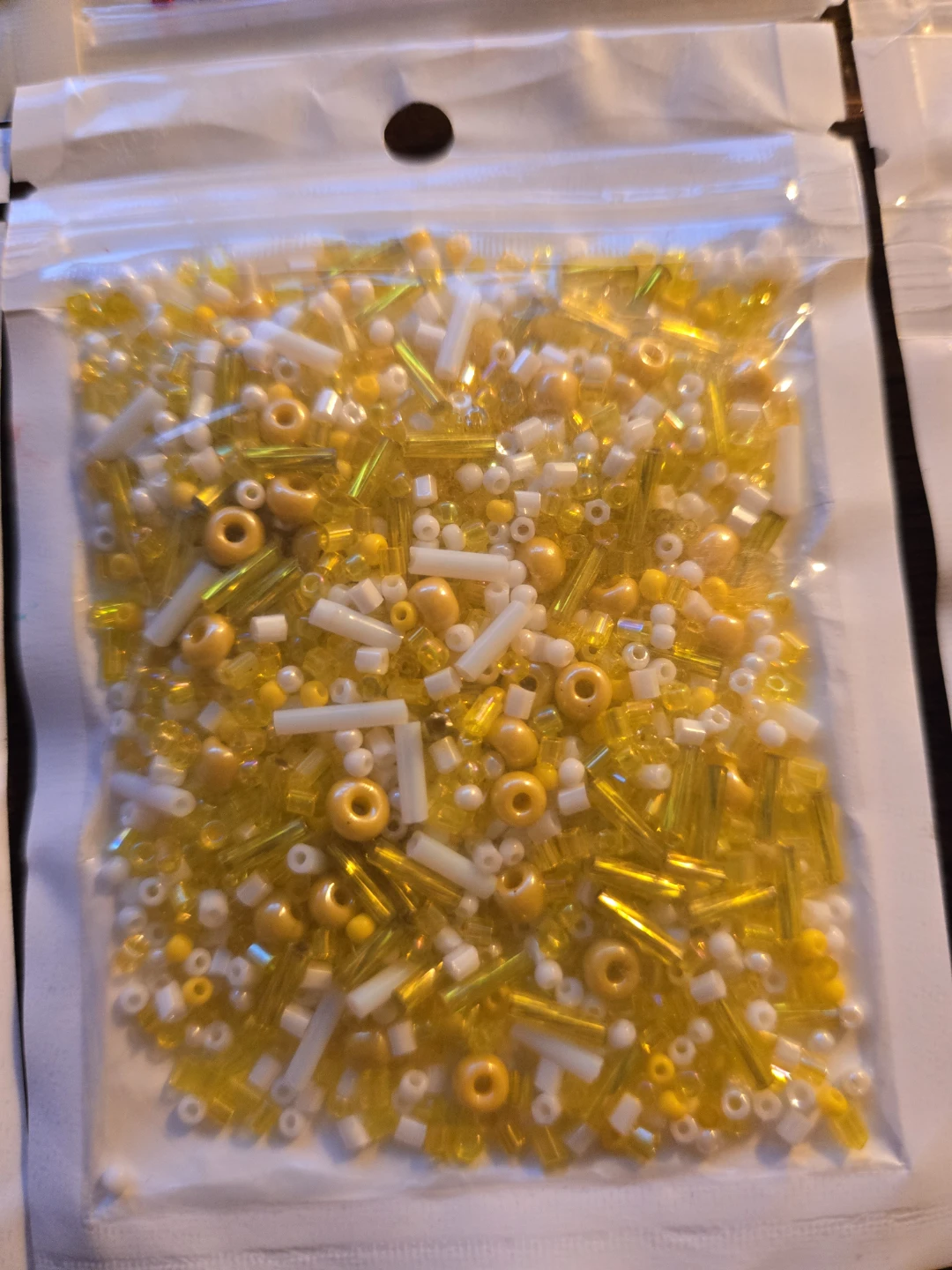 Assorted Craft Beads - Various Colours - photo 5