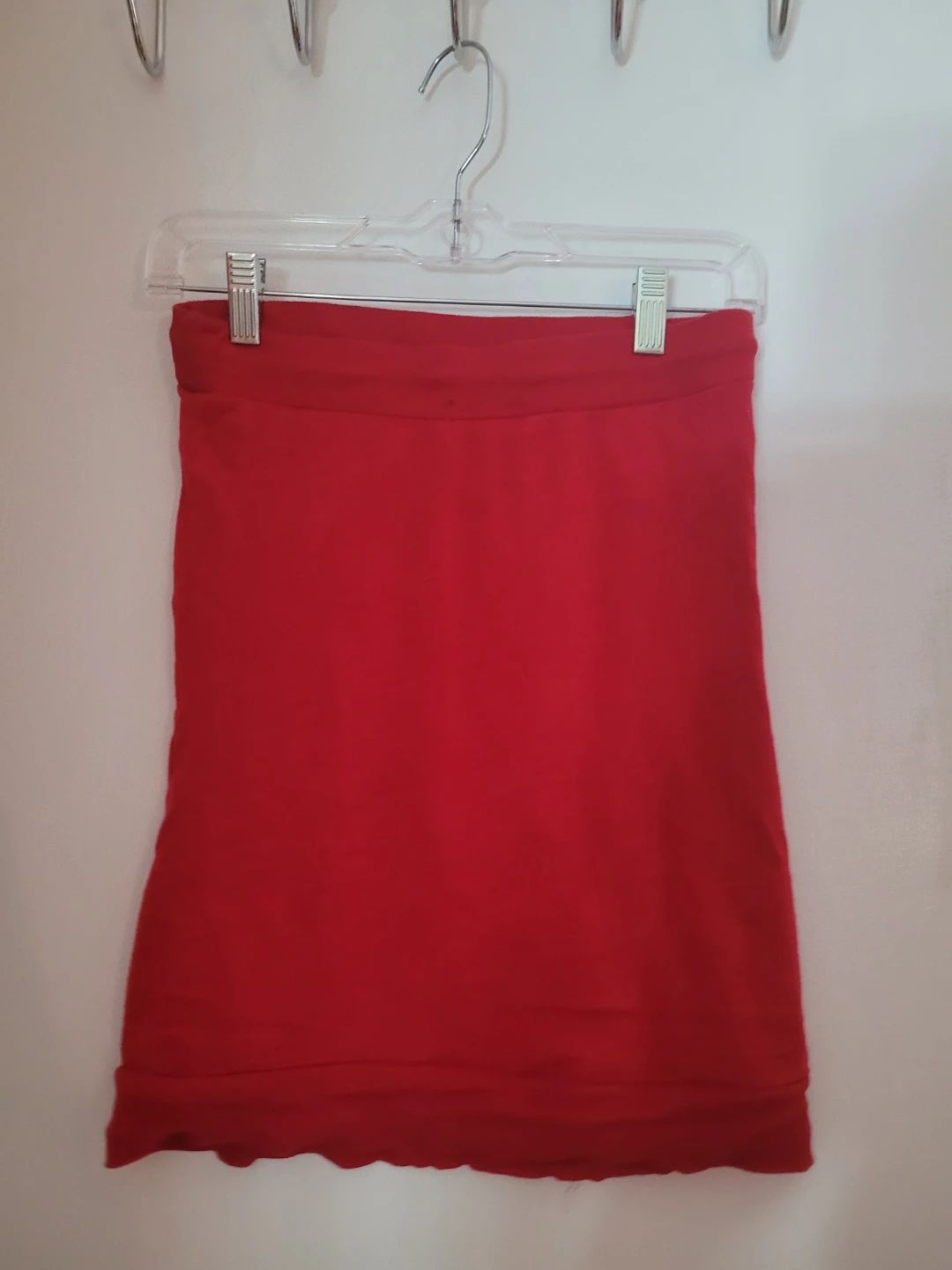 Red Strapless Tube Top - photo 2
