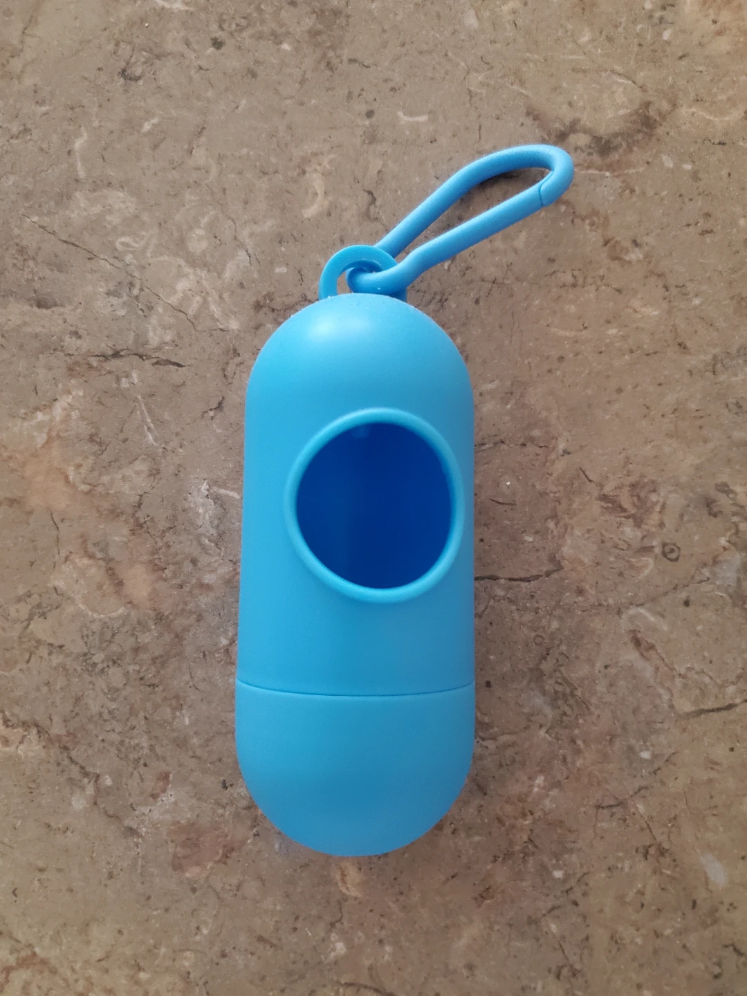 Blue Dog Bag Dispenser with Clip ⚽