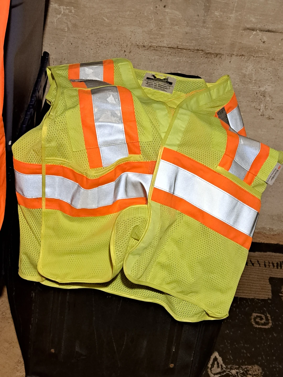 High-Visibility Safety Jacket, Vest, and Pants Set
