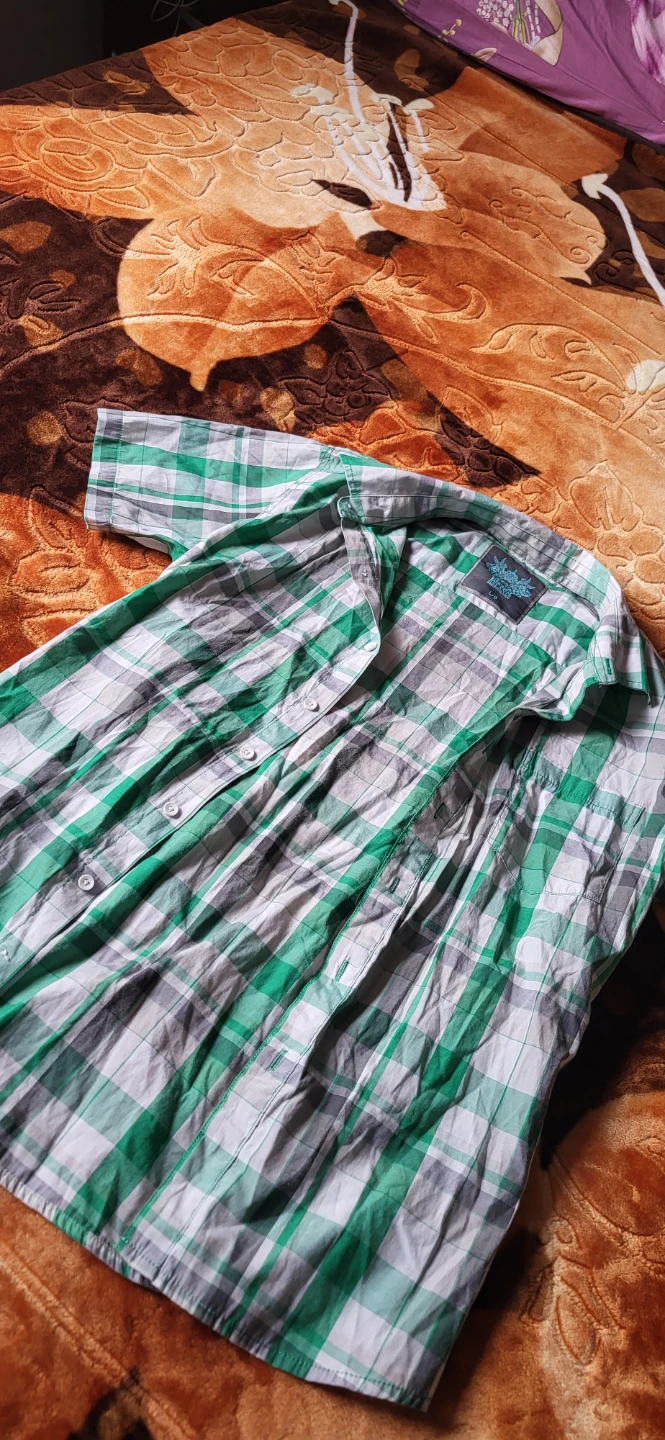 River Island Plaid Shirt⚽